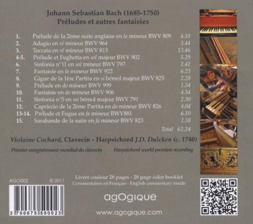 French Suites BWV 812-817 - Discography Part 8: Complete Recordings ...